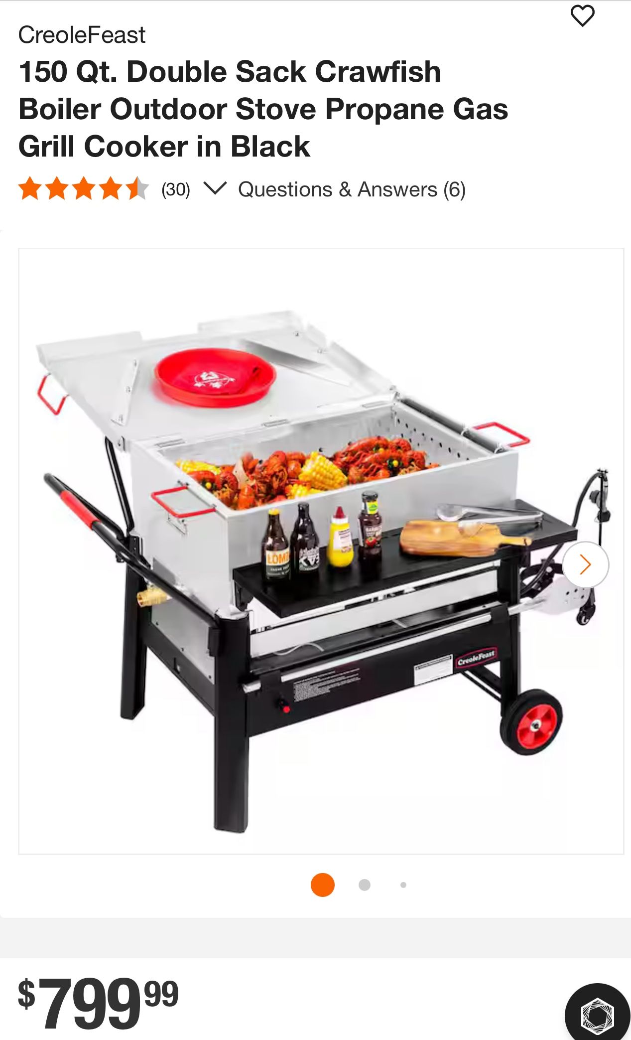 Crawfish Broiler 150 Quart