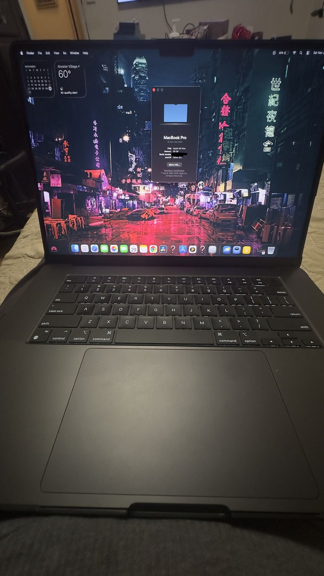 MacBook Pro 16” M3 Max 36gb 1TB Storage 