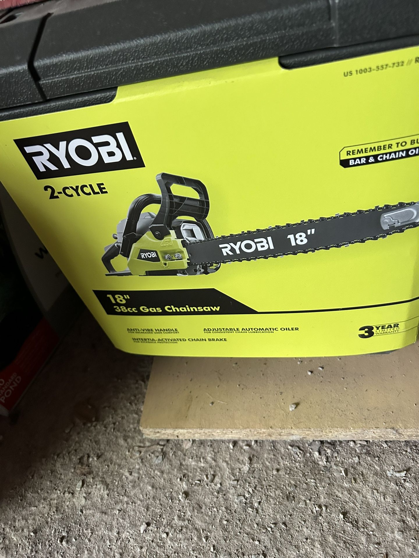 chain saw ryobi18