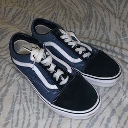 Women’s Blue Old School Vans