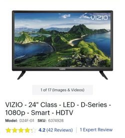 32nch vizio smart hd TV buy today ill throw in roku ecpredd ftee
