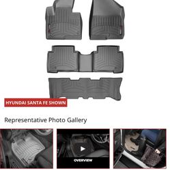 Hyundai Santa Fe Weather Mats 