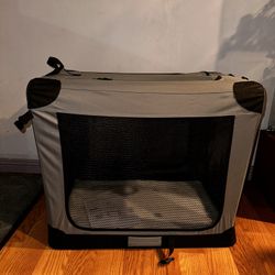 Portable Canvas Dog Crate