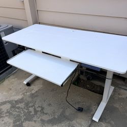 Electric Standing Desk (55" x 24") + FREE Extra Tabletop 55" x 28"