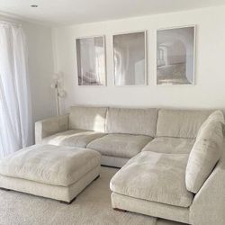 Cloud sofas that convert into L-shape 🤩‼️offer same day delivery 🚚