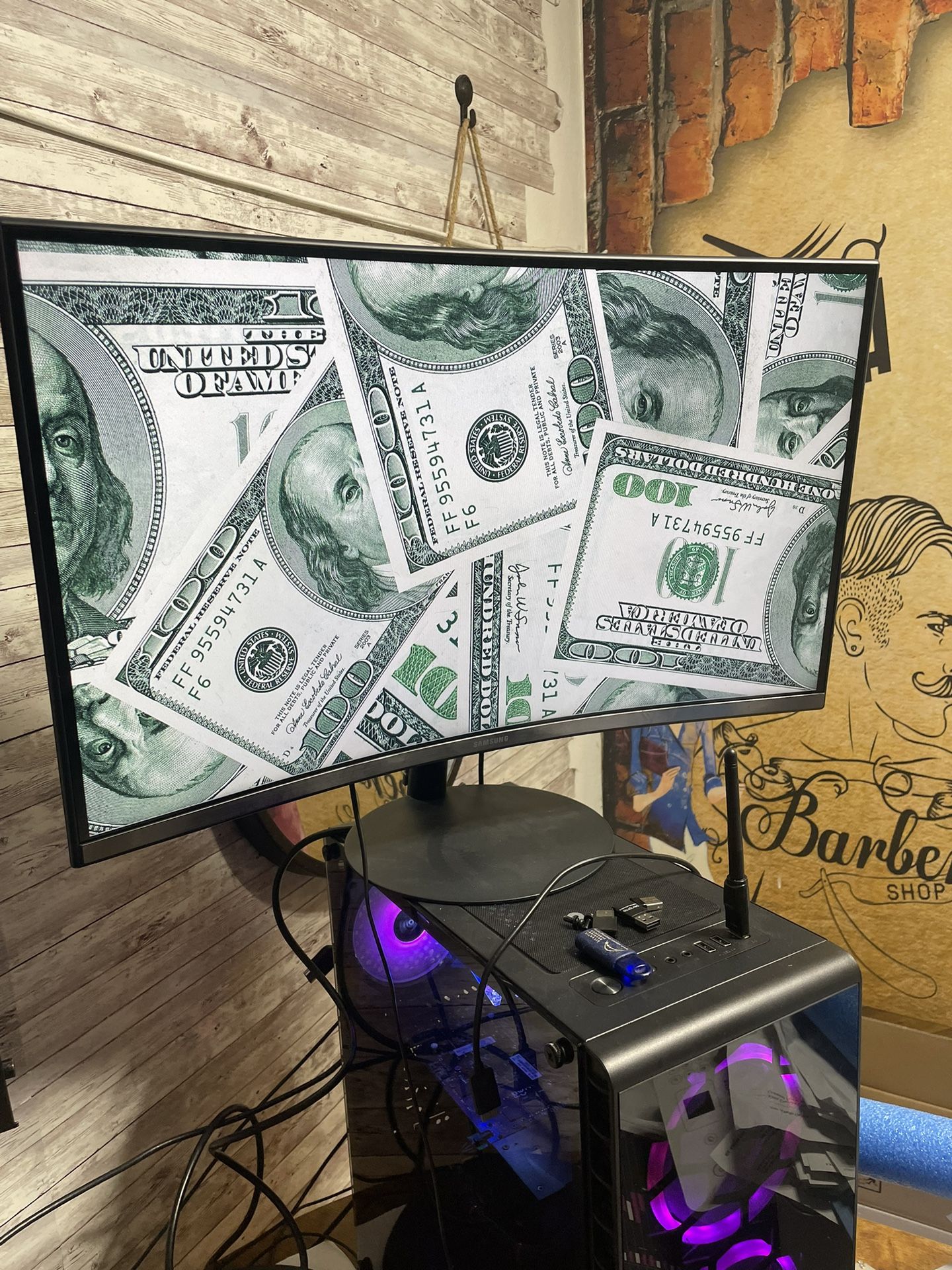 Samsung 27” Curve Monitor