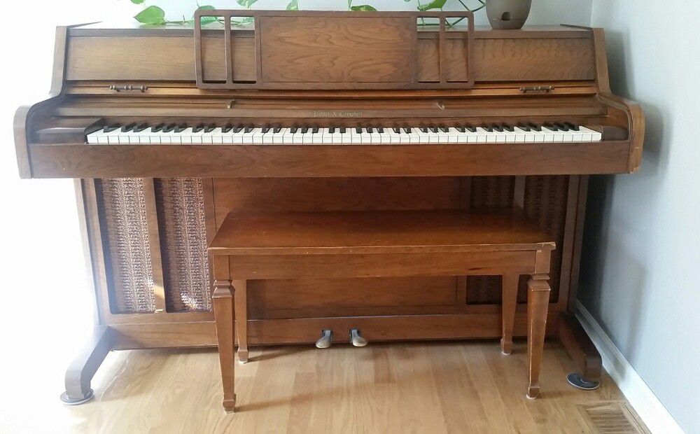 Free Kohler & Campbell Spinet Piano (good condition -- moving)