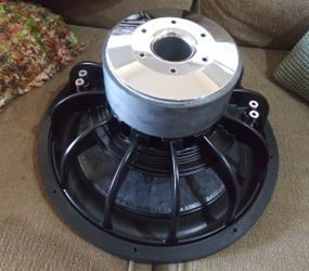 15" dc subwoofer and amp combo
