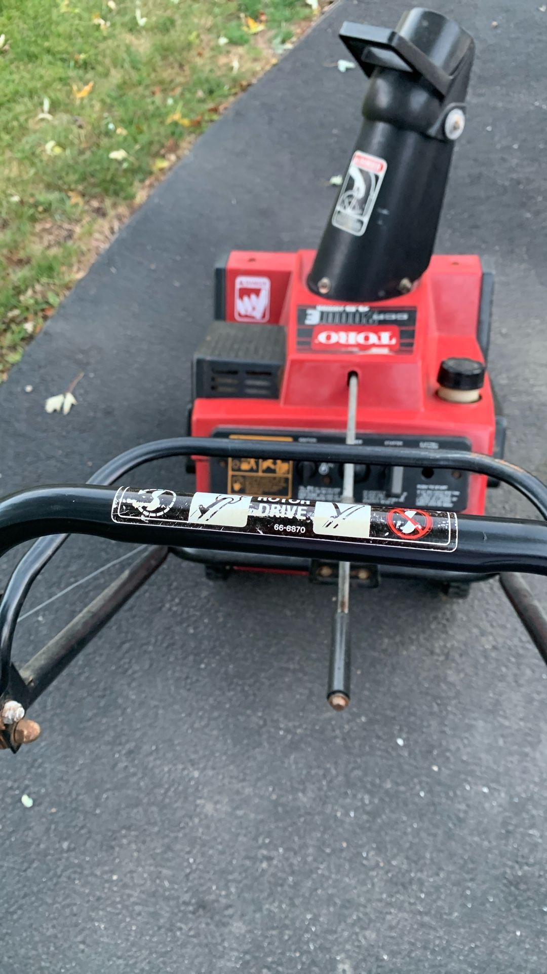 Toro Snow Blower $50.