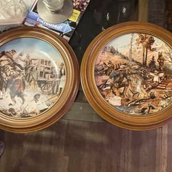 Goham Fine China Wild West Series Plates