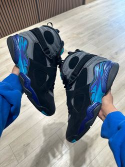 PREOWNED Jordan Air Jordan 8 Retro Aqua Size 10.5
