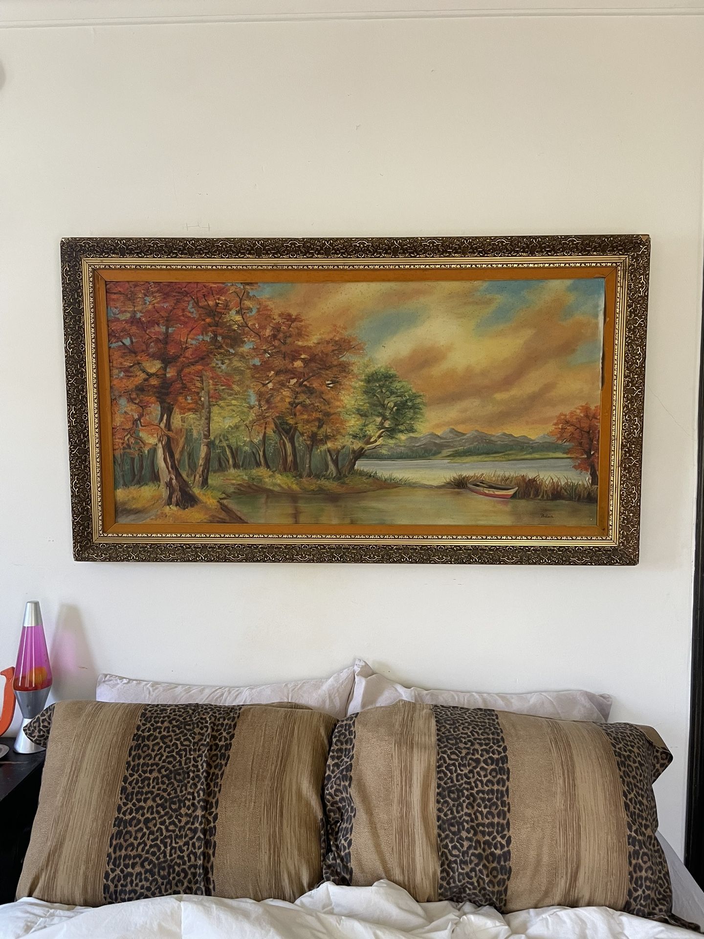 large painting on canvas