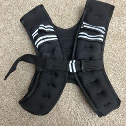 8lb black Weighted Vest