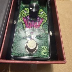 Caline G002 Green Mamba Overdrive Pedal Mid-rich Vintage Voiced Overdrive Guitar Effect