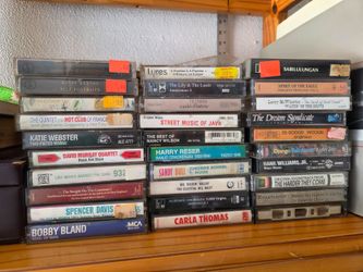 Vintage Cassette Tape Lot (30 Tapes) - Jazz, Indie, World Music, Blues