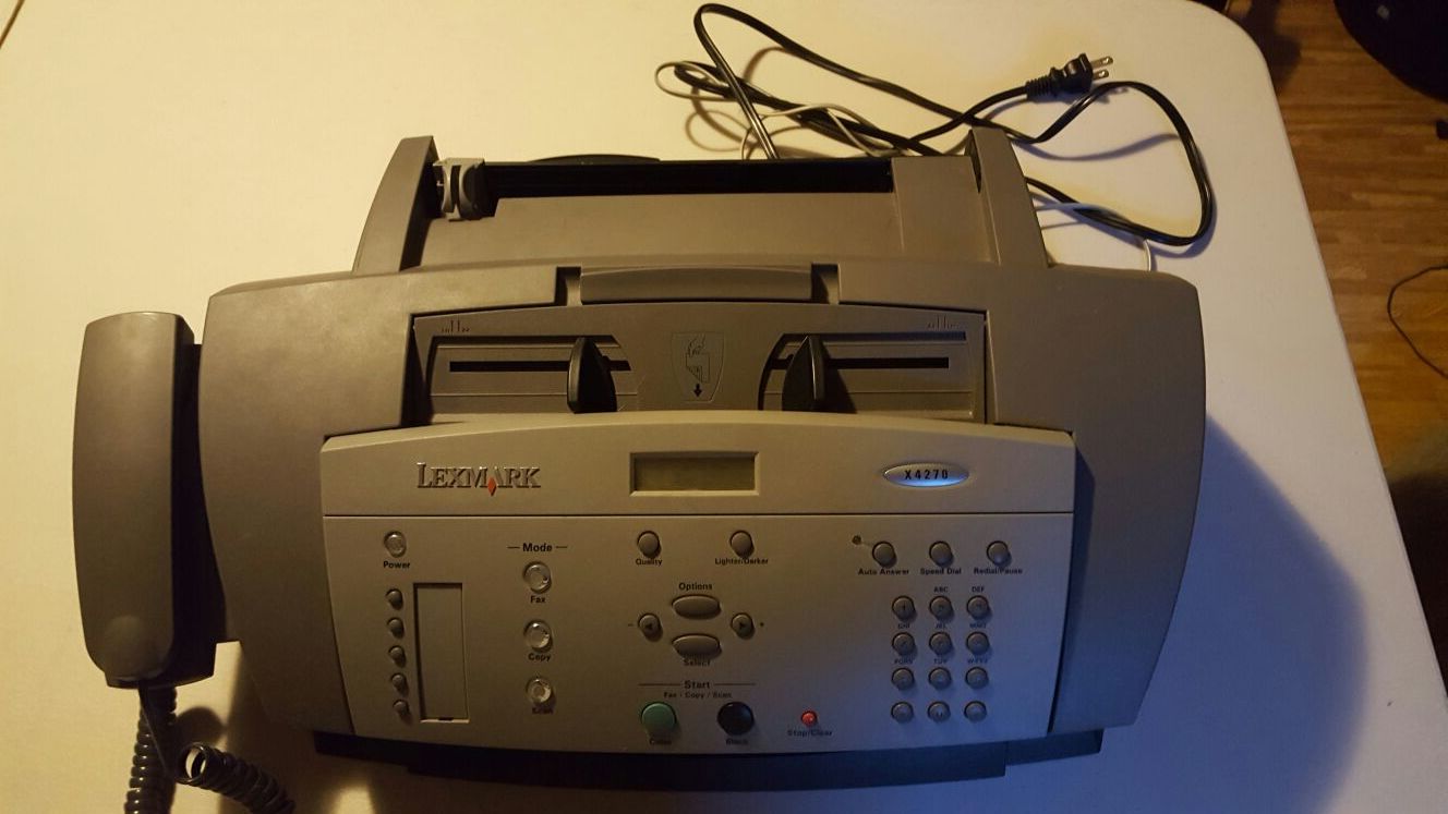 Fax machine