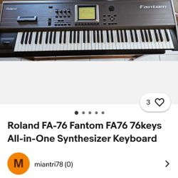 Roland Fantom FA76 ..$$