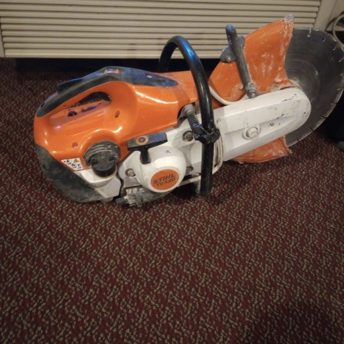 Stihl TS 420 Z Concrete Saw for Sale in Denver CO OfferUp