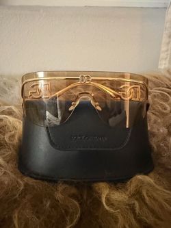 Dolce & Gabbana Gold Aviator Sunglasses