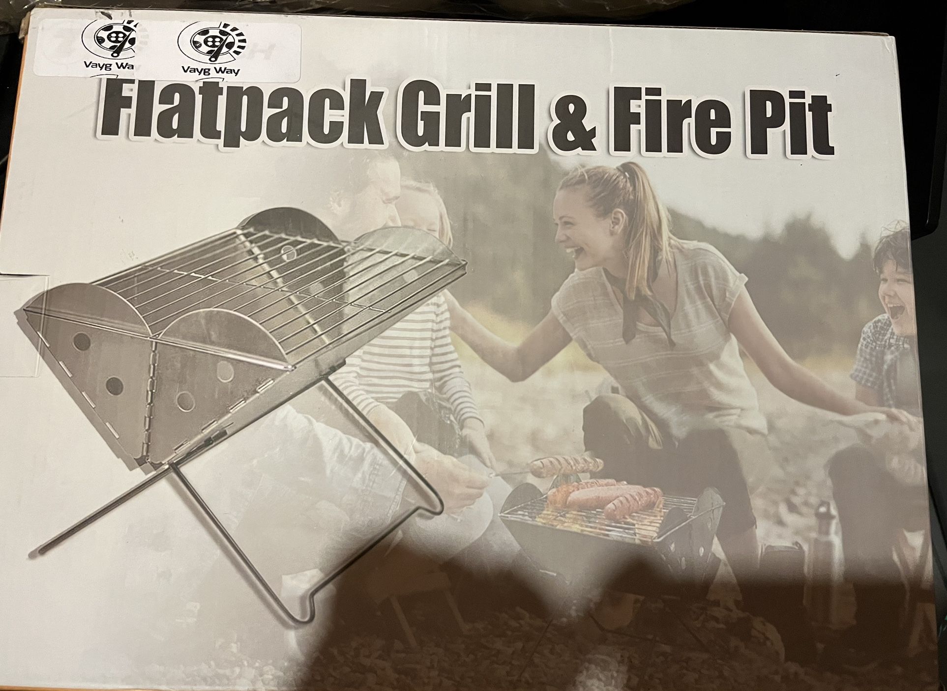 Portable Grill And Fire Pit 