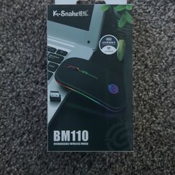 BM110 rechargeable wireless mouse