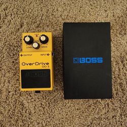 Boss OD-3 Overdrive Pedal