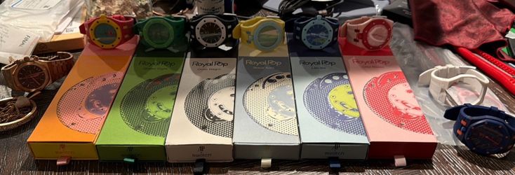Audemars Piguet X Swatch Royal Pop X Popstraps