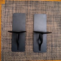 Black Candle Holders