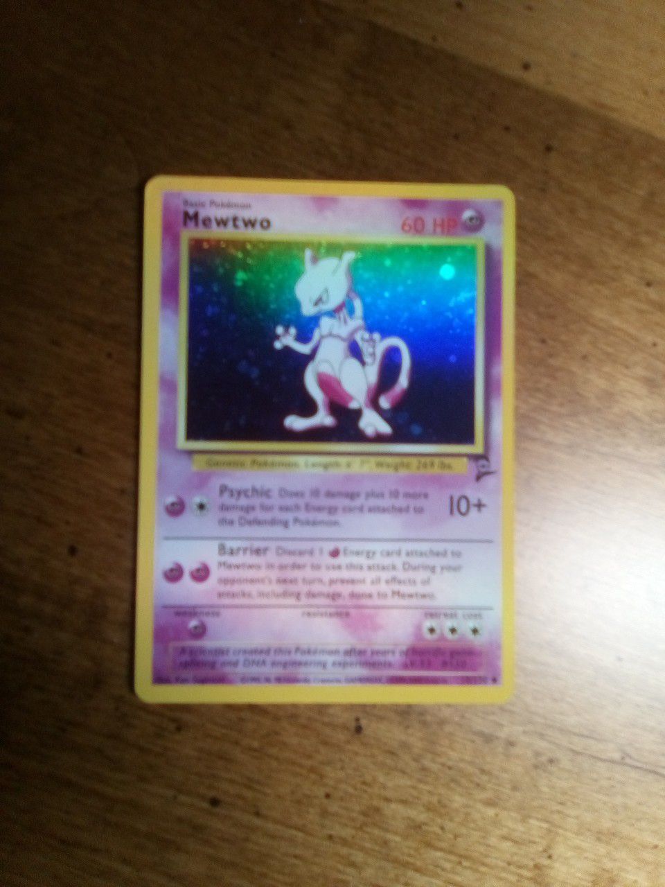 Mewtwo #10/130 Pokemon card