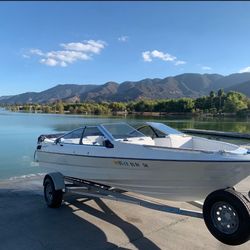 Bayliner Boat And Trailer