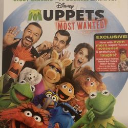 Disney’s MUPPETS Most Wanted (Blu-Ray + DVD-2014)