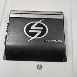Oldschool Lightning Audio Car Amplifier