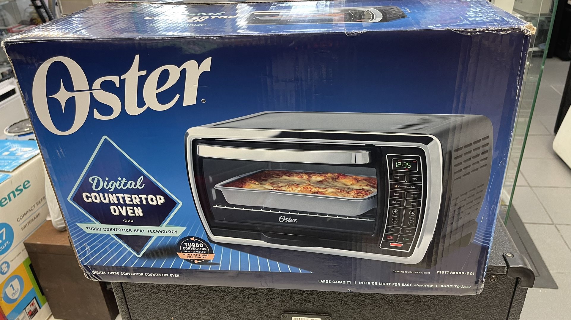 Oster Large Digital Countertop Toaster Oven new in Box!