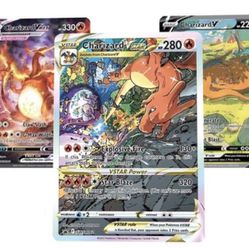 Charizard  Pikachu Pokemon Cards