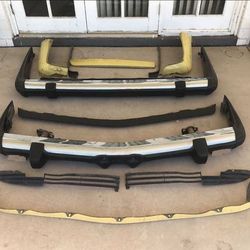 Mercedes  350SL 450SL 380SL 560SL  R107 and C107 Front Rear Bumper parts