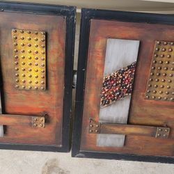 Art Metal Wall Very Heavy.set $40