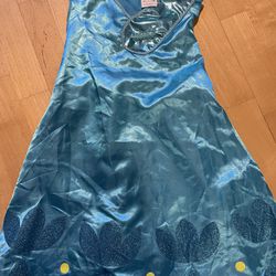 Blue Dress Troll Poppy Size 4T-5T 