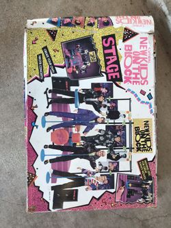 NKOTB vintage play stage