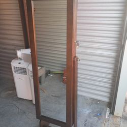 Mirror Jewelry Armoire 
