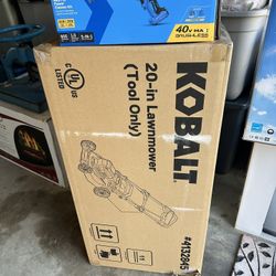 Kobalt Lawn Mower And Pressure Washer With Battery