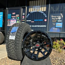 TRD 17” Rims  285-70-17 Tires Leveling Kit Installation. For Tacoma 4Runner FJ Cruiser Tundra Sequioa Lexus 6 Lug Truck Suv  