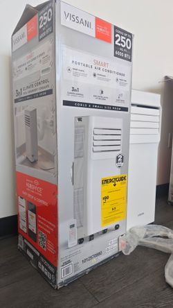 new Vissani Portable AC   6000BTU Smart