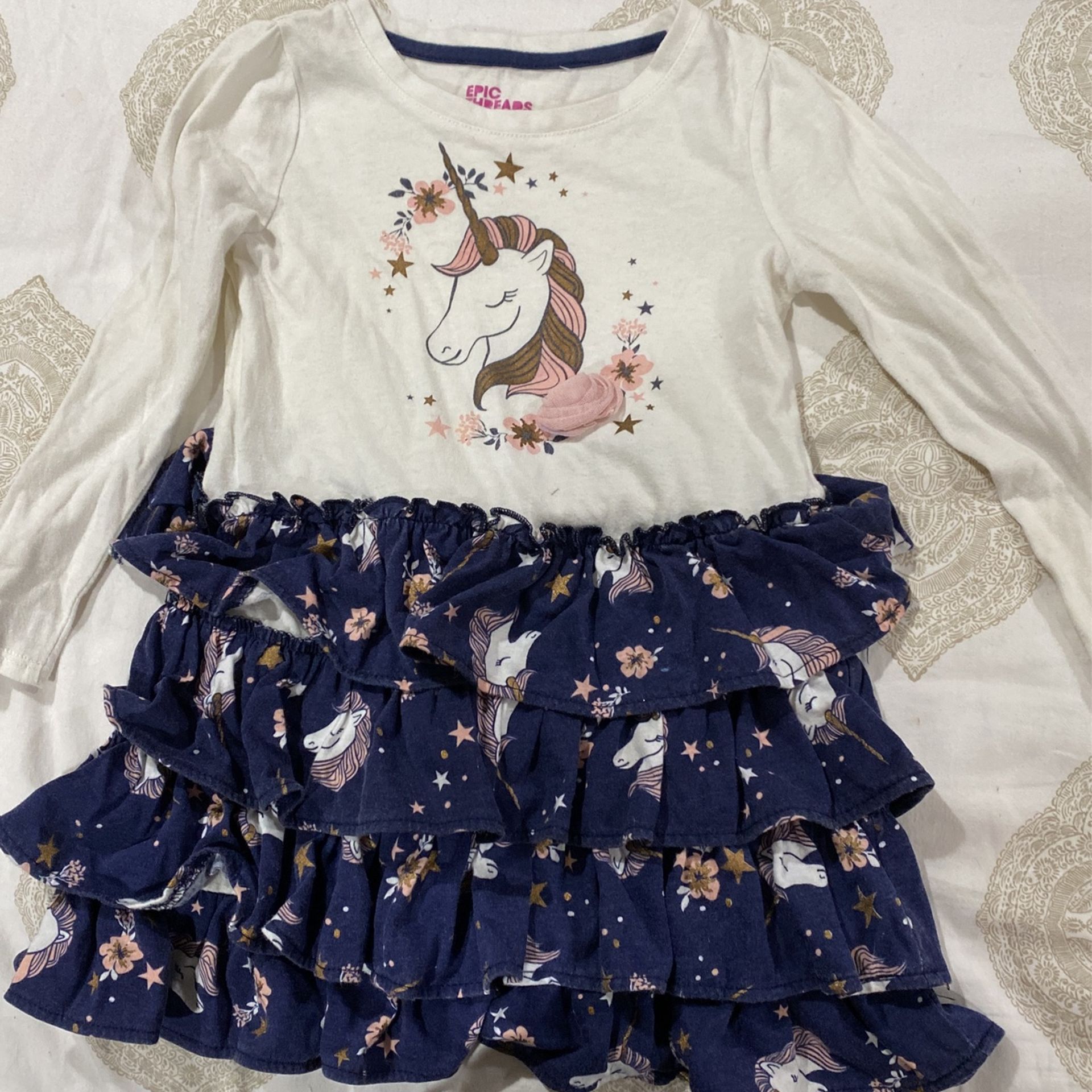 Girl Dresse 4t Unicorn
