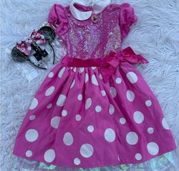 Girls Minnie Mouse costume