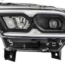labwork Headlight Assembly Replacement for Durango 2021- 2023 Headlights w/DRL Projector Black Set Driver Side LH (contact info removed)3AE