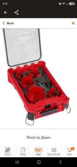 Milwaukee 
BIG HAWG Carbide Hole Saw Kit