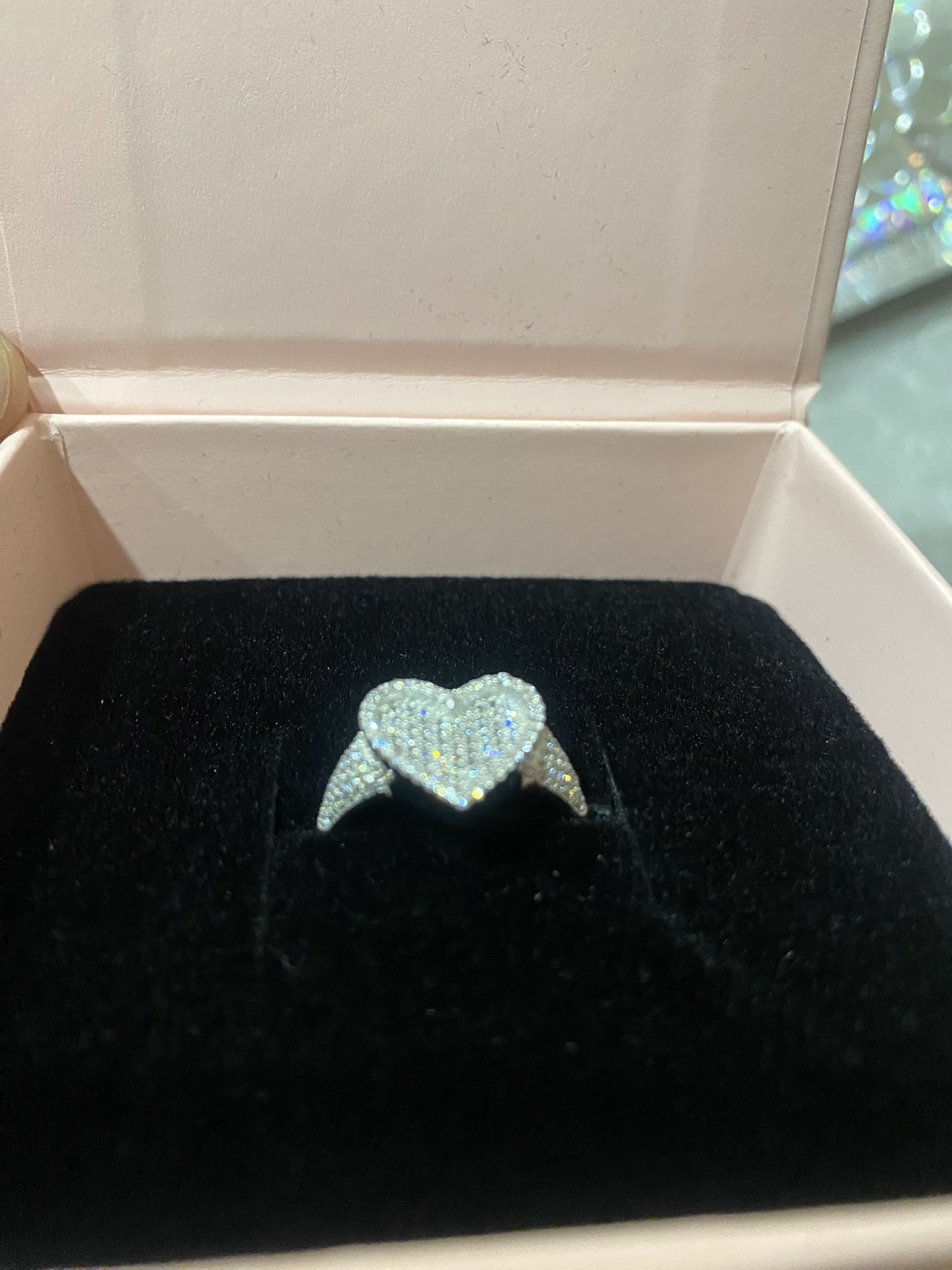 Diamond Heart Ring