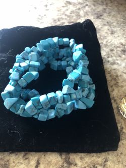 Turquoise stretch bracelet