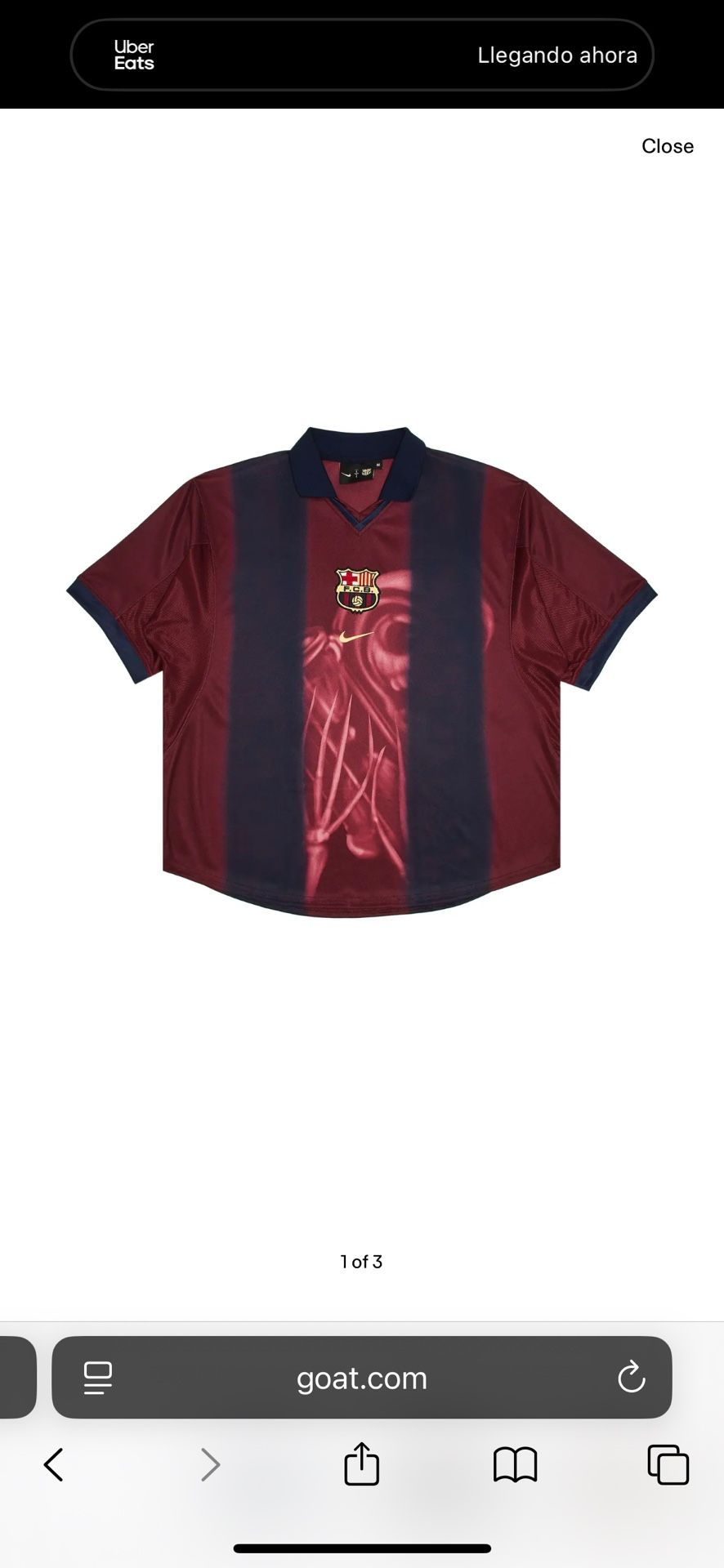 Barcelona Jersey x Travis Scott 
