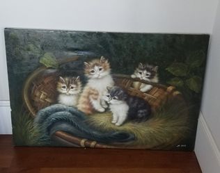 Original Artwork Kittens $50